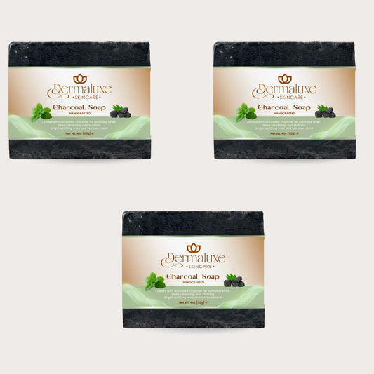 Charcoal Soap Trio